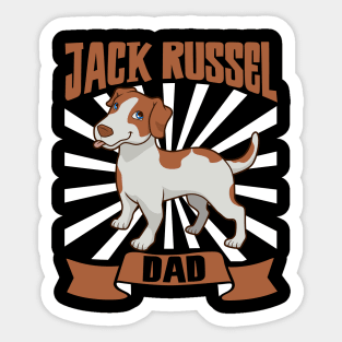 Jack Russel Dad - Jack Russel Terrier Sticker